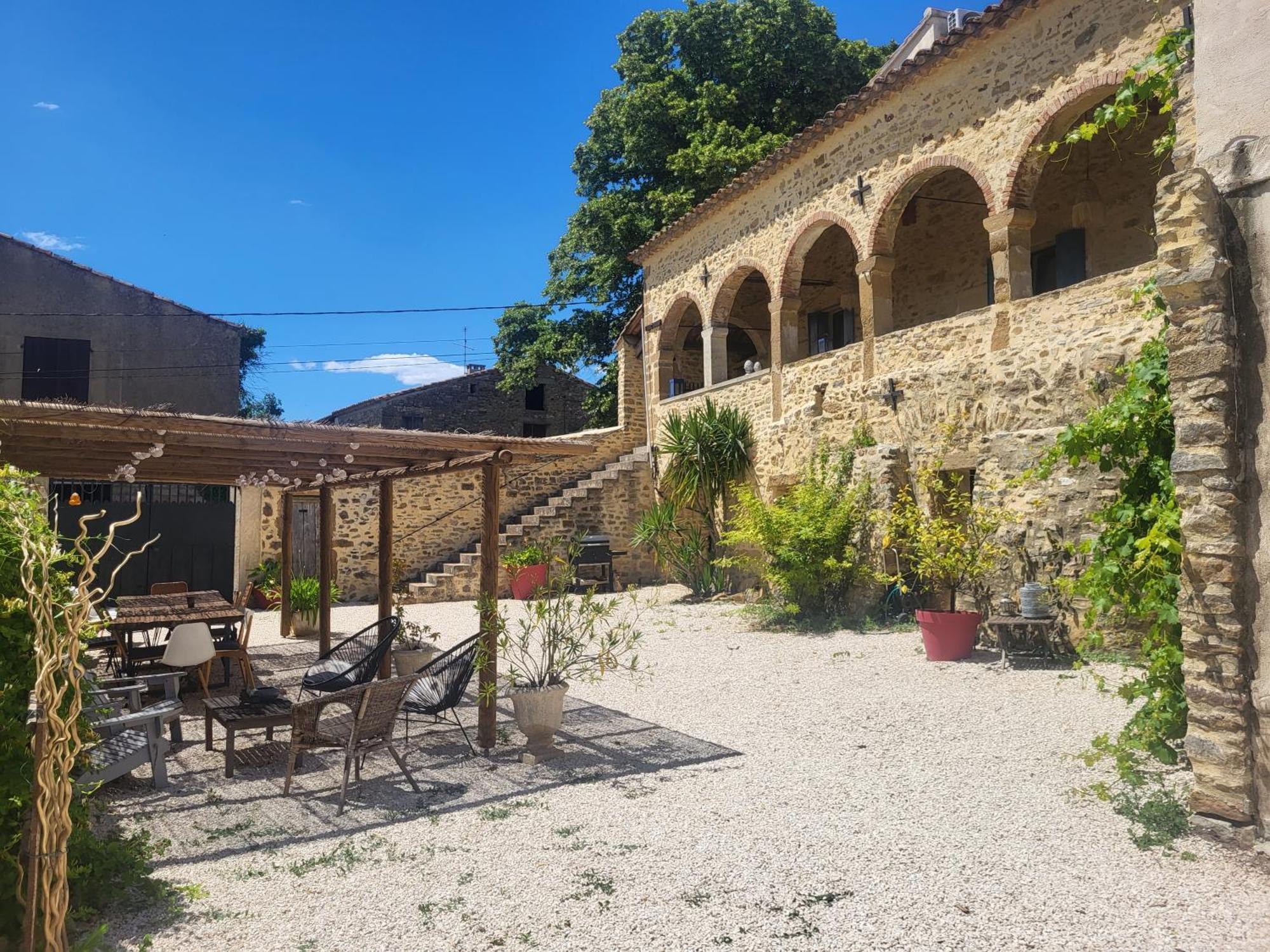 Bed and Breakfast Bastide De La Madeleine Pougnadoresse Экстерьер фото